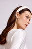 The Gracie - Mini Pearl Hoops in Silver