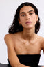 The Everyday Delicate T-Bar Necklace in Silver