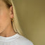 The Everyday Chunky Hoops in Gold