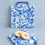 The Daily Chopping Board in Cobalt Confetti