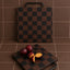 The Daily Chopping Board in Espresso Check