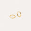 The Everyday Fine Hoops in Gold