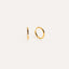 The Fine Hoops in Gold