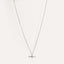 The Everyday Delicate T-Bar Necklace in Silver