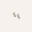 The Sylvie - Freshwater Pearl Drop Hoops in GOLD